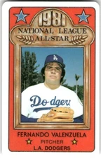 1981 Perma-Graphics All-Star Credits #150-ASN8109 Fernando Valenzuela RC [NM]