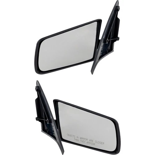 S10 S15 Pickup Truck & S10 Blazer S15 Jimmy Set of Side Manual Textured Mirrors