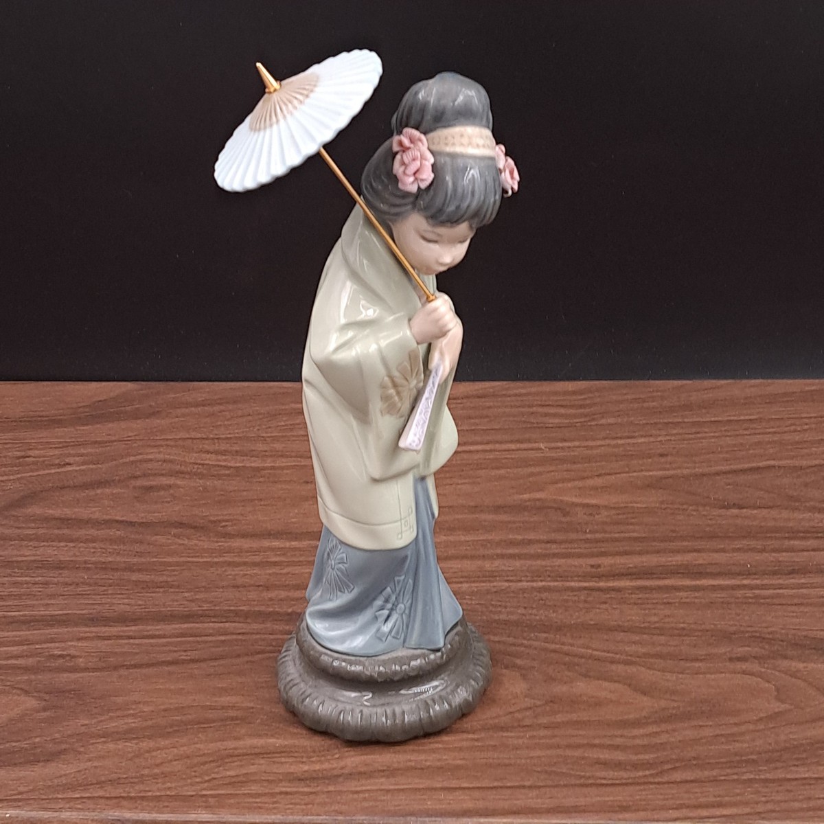 LLADRO 4988 Spring Geisha with Parasol Porcelain Figurine | eBay