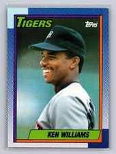 1990 Topps - Ken Williams #327 Detroit Tigers Baseball Card