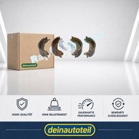 Bremsbackensatz Feststellbremse Hinten RAP Brakes R S0048 FüR Dacia Renault