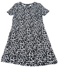 Ellen Tracy Women's Size Small Short-Sleeve Animal Cheetah Print Dress