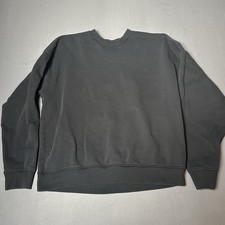 Gymshark Sweatshirt Mens large Gray Crewneck Rest Day Essential Crew Sweater