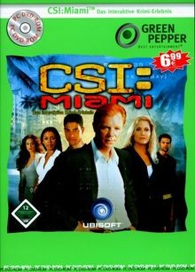 CSI: Crime Scene Investigation - Miami [Green Pepper] vo... | Game | Zustand gut