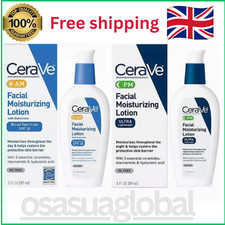 CeraVe Day & Night Face Lotion Skin Care Set: Face Moisturizer for AM / PM