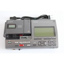 SONY MZ-R4ST Portable MiniDisc Recorder MD Walkman Station Player Fully Function