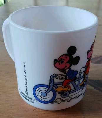 Arcopal Tasse Mickey Mouse Pluto - Disney Vintage
