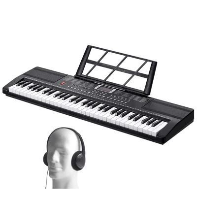 MARKENLOS Uimoso Digital 61 Tasten Keyboard E-Piano Klavier Digital Piano 200 Rhythmen