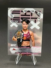 2025 Topps Finest UFC #50 Zhang Weili
