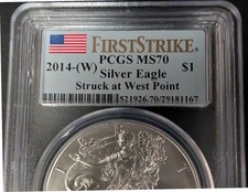 West Point Silver PCGS Grade MS 70 US Coins for sale | eBay