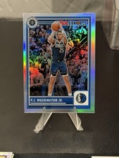 2023-24 Panini Nba Hoops Premium Stock - PJ Washington Jr. #121 Silver Prizm