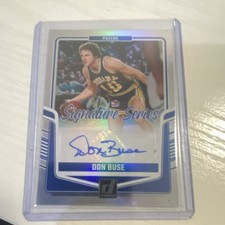 Panini Donruss Signature Series Don Buse Autograph Indiana Pacers #SS-46
