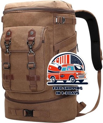 Mochila de lona,   equipaje de mano, mochila, bolsa de lona convertible, grande