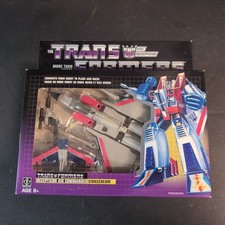 New Transformers New 2018 Vintage G1 Exclusive Starscream Reissue Toy 1980s NIB