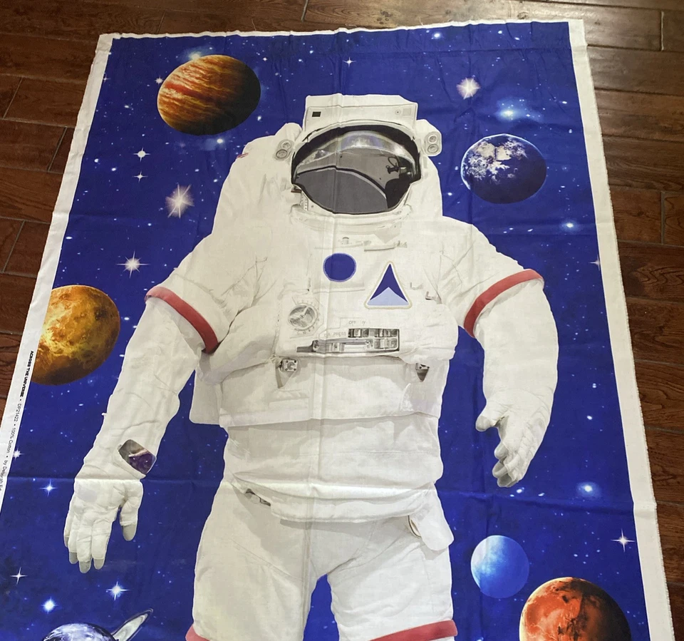 Panel de astronauta Across The Universe Northcott Deborah Edward’s 2 yardas 9”X44” Foto 4 de 4