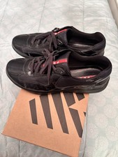 prada americas cup sneakers Men  s 9.5 W Navy Blue Patent Leather