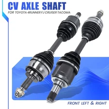 Pair Front CV Axle Shaft For Toyota 4Runner Tacoma FJ Cruiser Lexus GX460 4WD