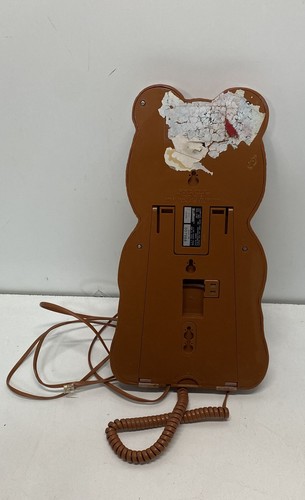 Telemania Brown Bear Teddy Corded Home Phone - Photo 2/6