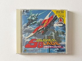 Soldier Blade PC Engine PCE NTSC-J Japan Import Hudson Soft Shmup Retro