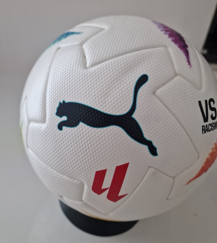 Puma Used Ball La Liga Hypermotion Vs Racism 2024/2025 Suso33 Anti-Racism Rare - Picture 7 of 18