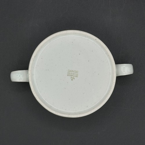 Dansk Brown Mist Sugar Bowl with Lid Niels Refsgaard Denmark 4.5 X 2 Inch - Picture 9 of 12