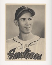 1948 Cleveland Indians Team Issue Russ Christopher a8r
