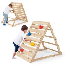 Wooden Climbing Toy with Colorful Climbing Rocks & Climbing Ladders MHE10205TP