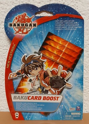 Bakugan - Bakucard Boost New Vestroia - in ungeöffneter Originalverpackung