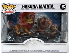 Funko Pop! Moment Disney 100 Lion King Hakuna Matata #1313 Simba Pumbaa Timon
