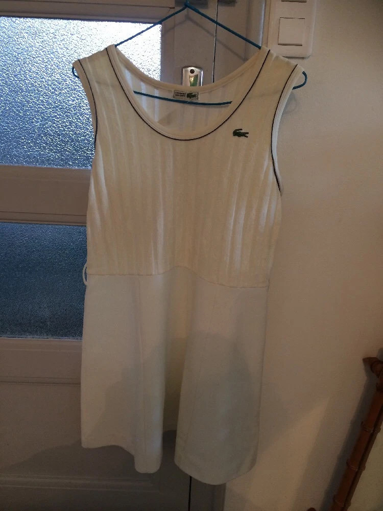 Ancienne Tenue Tennis Robe Lacoste Taille 48 Ann e 70 Vintage
