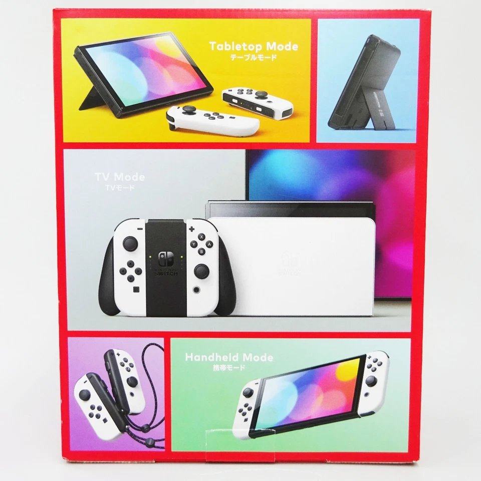 Nintendo Switch OLED Model HEG-001 Handheld Console 64GB White Japan NEW - Image 2 of 4