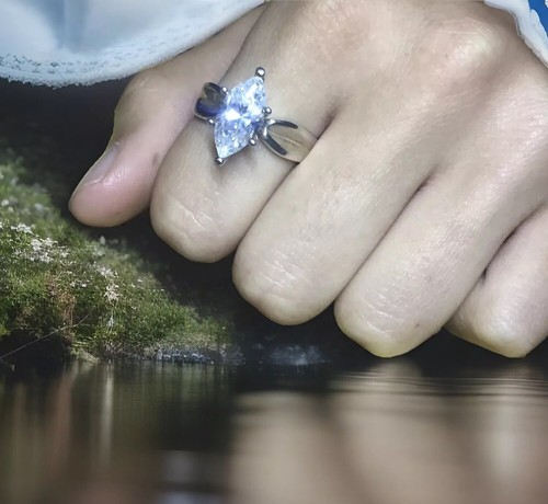 Size 10 Vintage 925 Sterling Silver Ring - 第 1/9 張圖片