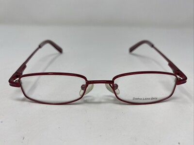 Tempo KM0003 BU 42-16-125 Burgundy Metal Full Rim Eyeglasses Frame &V02