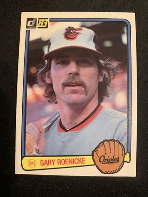 1983 Donruss Baseball Card #27 Gary Roenicke Baltimore Orioles