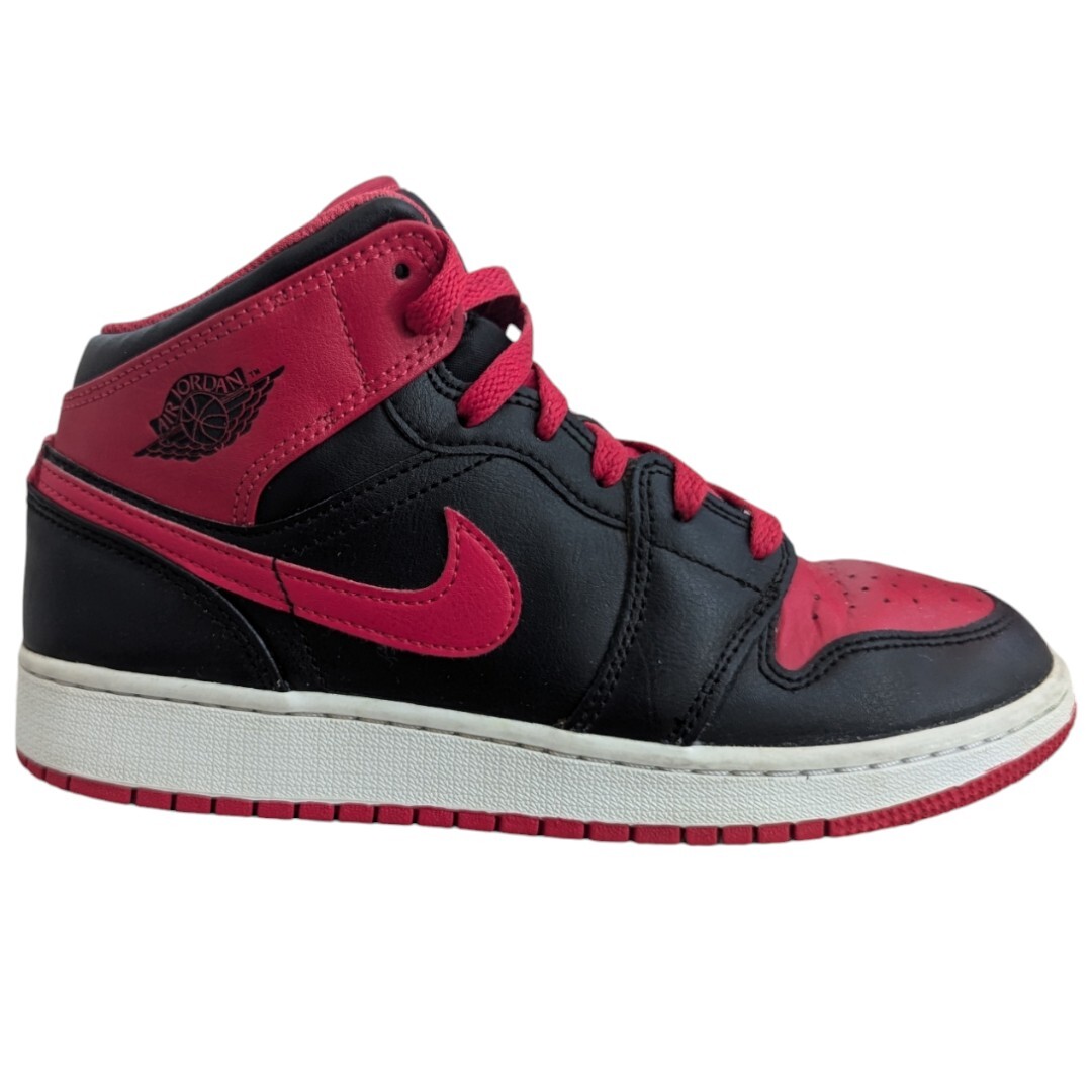 Nike Air Jordan 1 Kids 5.5Y Mid Alternate Bred DQ8423-060