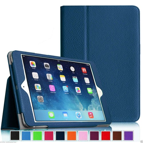 Apple Ipad Book Luxury Case Cover Holder For Ipad 9.7 2017-2018, Air Air2 Mini12 - Picture 11 of 12