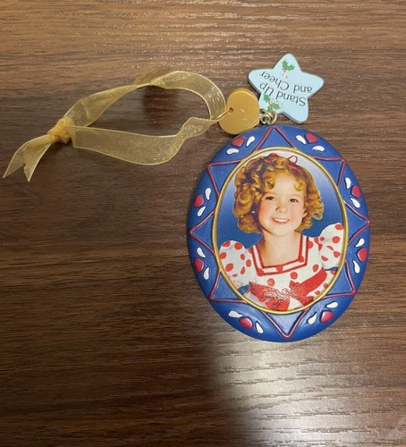 Shirley Temple Christmas Ornament Danbury Mint Holiday Stand Up and Cheer