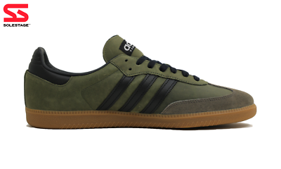 adidas gazelle silver green womens adidas Samba ADV Shoes White/Black/Gum main image 0