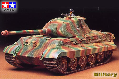 German King Tiger Porsche Turret 1:35 TA35169 - tamiya modellismo - Foto 1 di 2