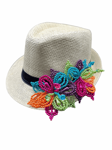 Tembleque Fedora Hat Panama Hat - Beige adult female