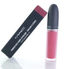 MAC- A Little Tamed-988 Powderkiss Liquid Lipcolour - 0.17 fl oz- New In Box