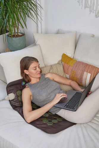 HealthyLine Mesh 3220 Tourmaline Jade Heating Pad Negative Ions FIR Therapy Mat