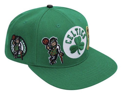 BOSTON CELTICS CITY DOUBLE FRONT LOGO 