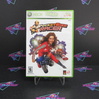 Pocket Bike Racer Xbox AD Complete CIB - (See Pics)