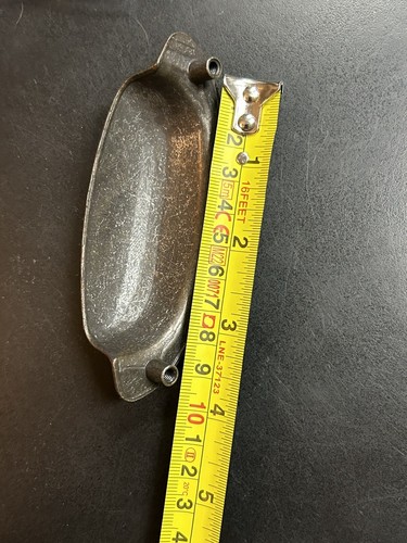 Restoration Hardware RH Marston 3.5" Cabinet Pull Handle Antique Bronze Brass - Picture 7 of 8