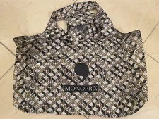 Monoprix Paris French Reusable Shopping Tote Bag, Eiffel Tower, New, Folds Up