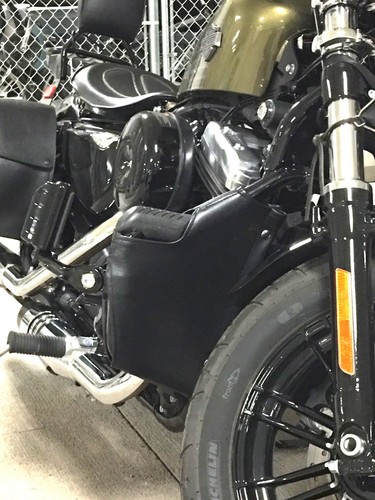 HARLEY Sportster XL883 XL1200 MUSTACHE SOFT LOWERS - Picture 6 of 14