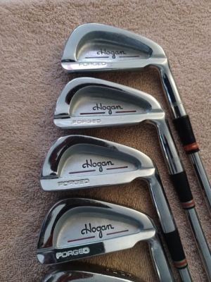 TZ GOLF - VINTAGE 1989 BEN HOGAN EDGE FORGED IRON 3-SW SET, Steel