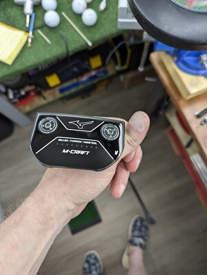 Mizuno M•CRAFT V Black Ion Putter MRH 34' | eBay