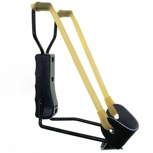 HIGH VELOCITY FOLDING WRIST SLINGSHOT Catapult Powerful Hunting Sling Shot - Picture 6 of 8